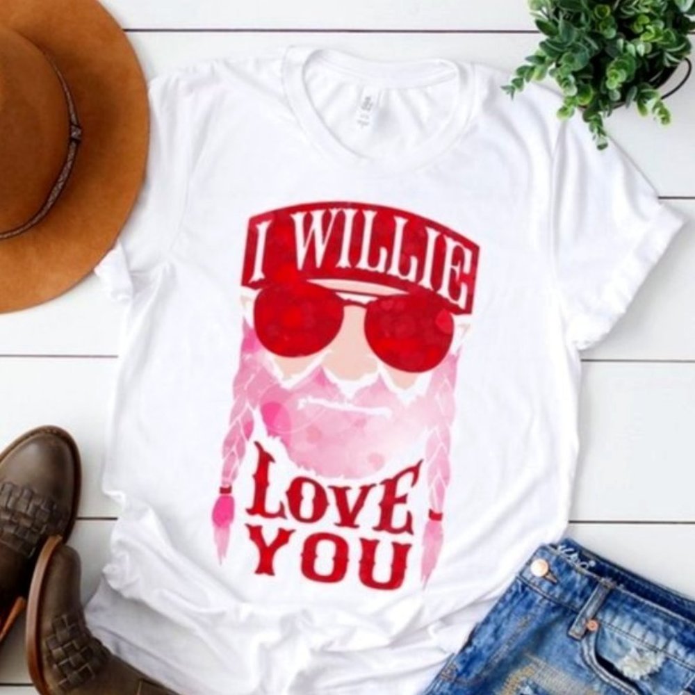 'i willie love you' tee